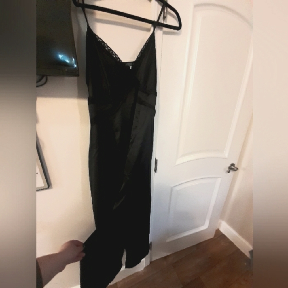 Maxi slip dress